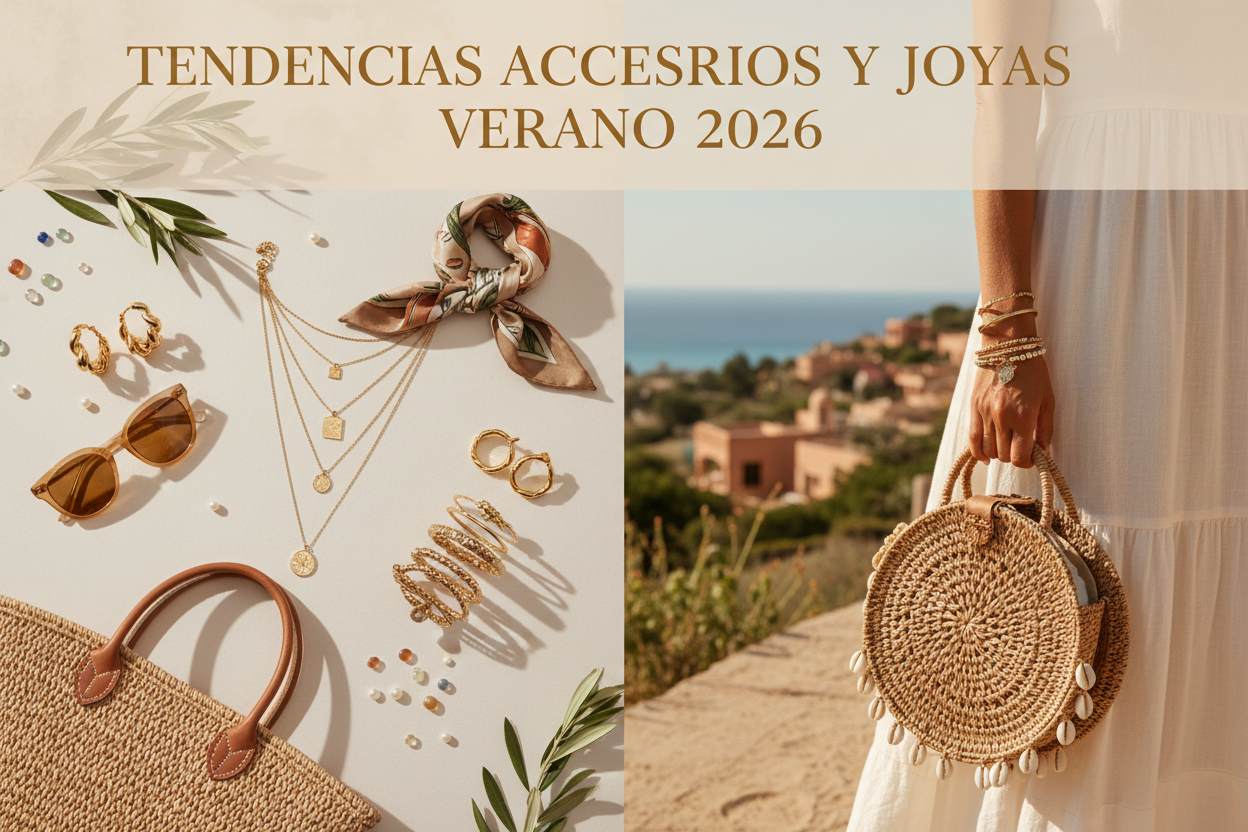 Tendencia de accesorios y joyas estilo minimalista para verano 2026
