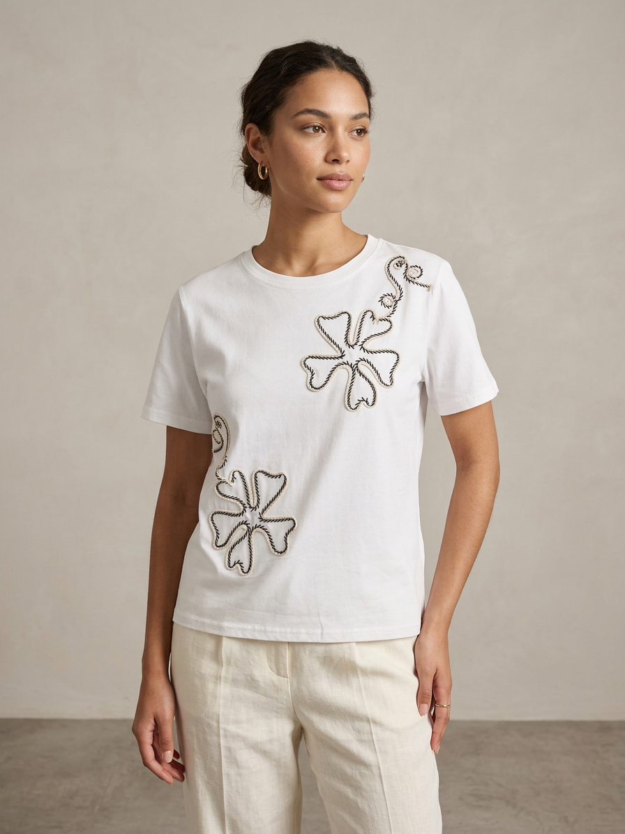 Camiseta Verónica estampada