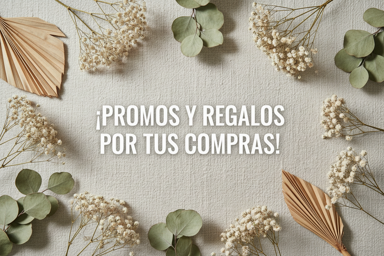 ¡PROMOS Y REGALOS POR TUS COMPRAS!